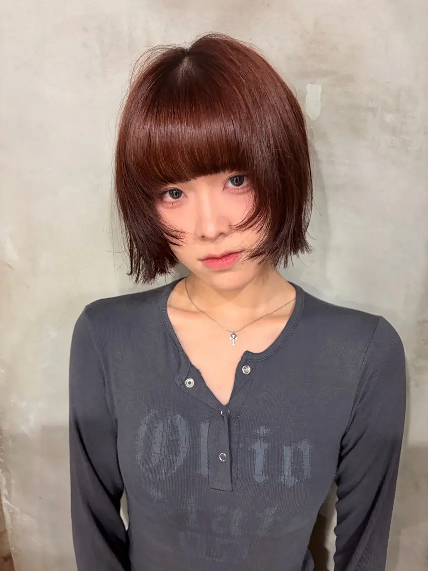 ワンカラー+ケアトリートメントの写真