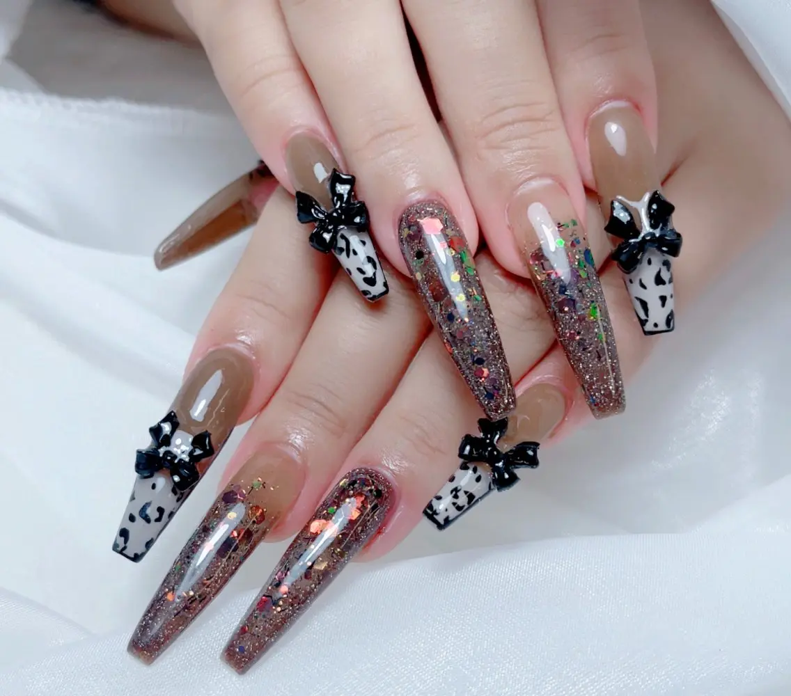 ネイル ハンドネイル M🌷nail 長さだし専門店のネイルデザイン