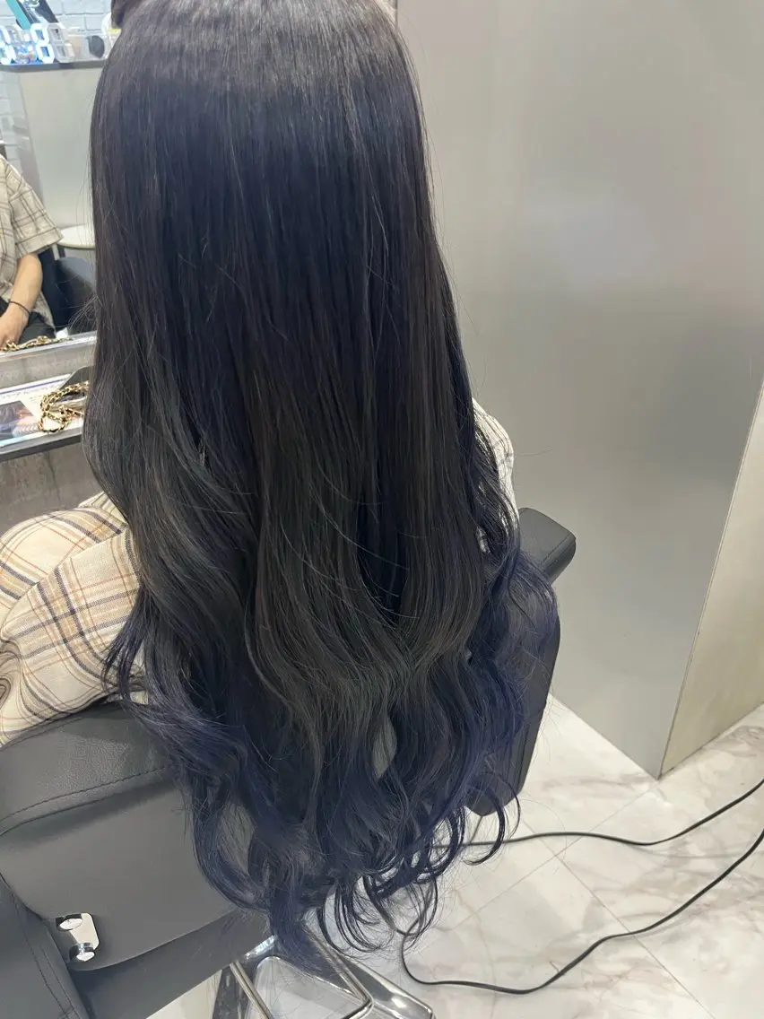 ロング ヘアカラー トリートメント 🎀柔らか暖色カラ ー💕sayakaのヘアスタイル