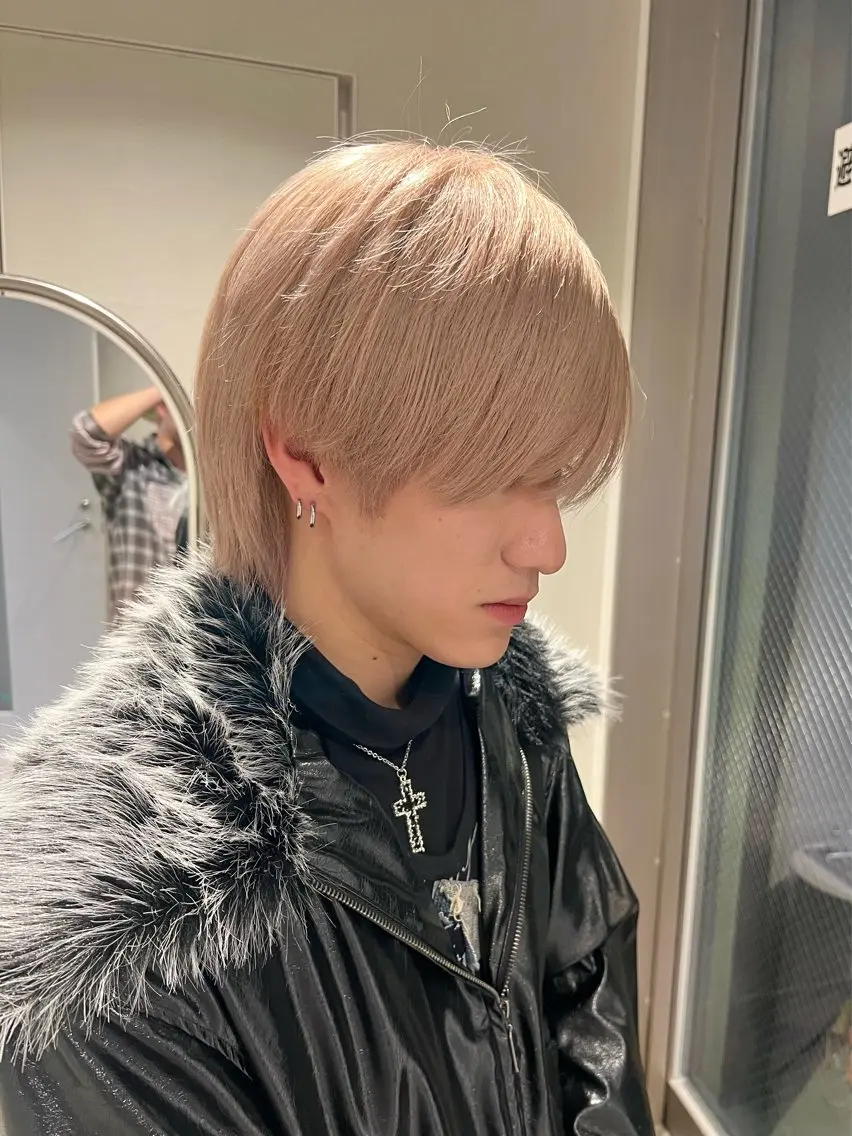 カラー メンズ メンズハイトーン ハイトーンカラー カット ヘアカラー 💎ブリーチ特化💎 リタッチ/RYUTOのヘアスタイル