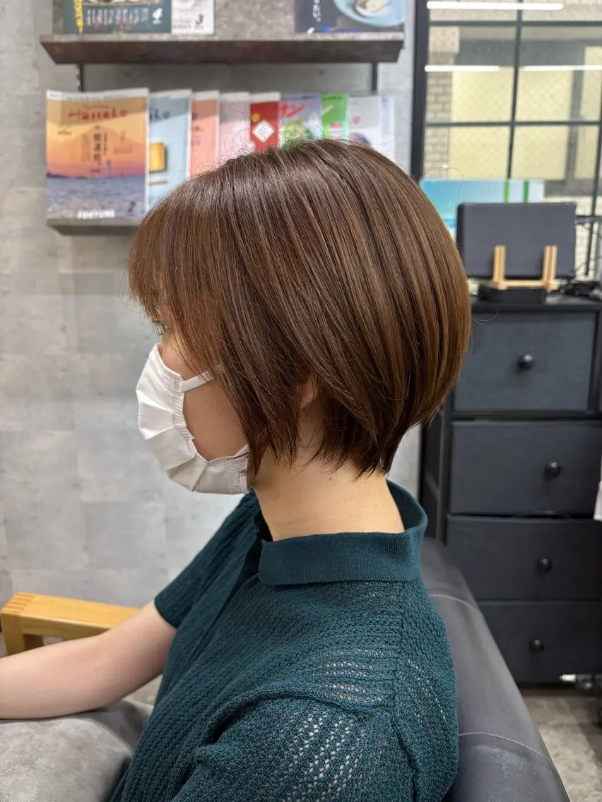 ショート ショートヘア カット SHANTi 飯塚 ヘアセット/髪質改善のヘアスタイル