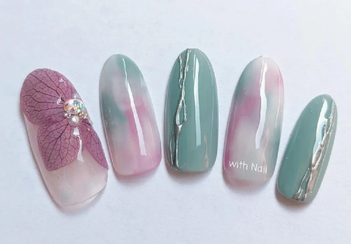 ネイル ハンドネイル with Nail ナガヤのネイルデザイン