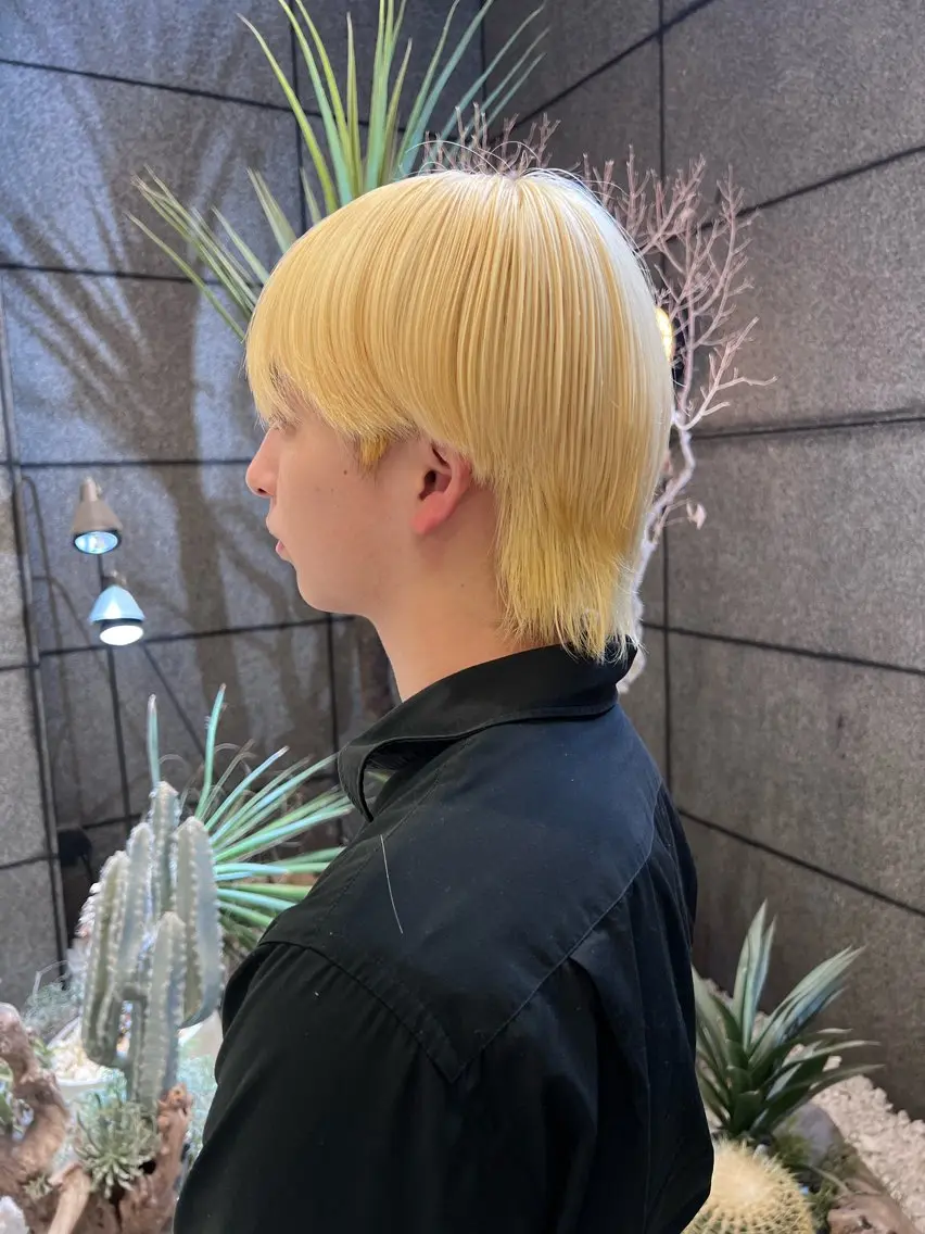 カラー メンズ 酸性ストレート人気 No,1/カスミ🩰のヘアスタイル
