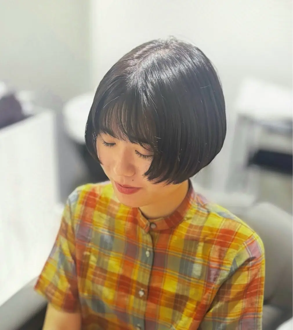 ショート カット 白土 さくらのヘアスタイル