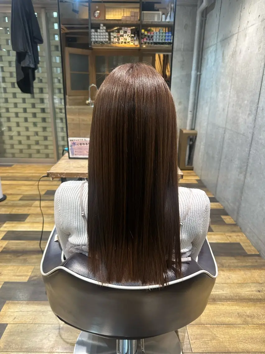ロング flannel 優介のヘアスタイル