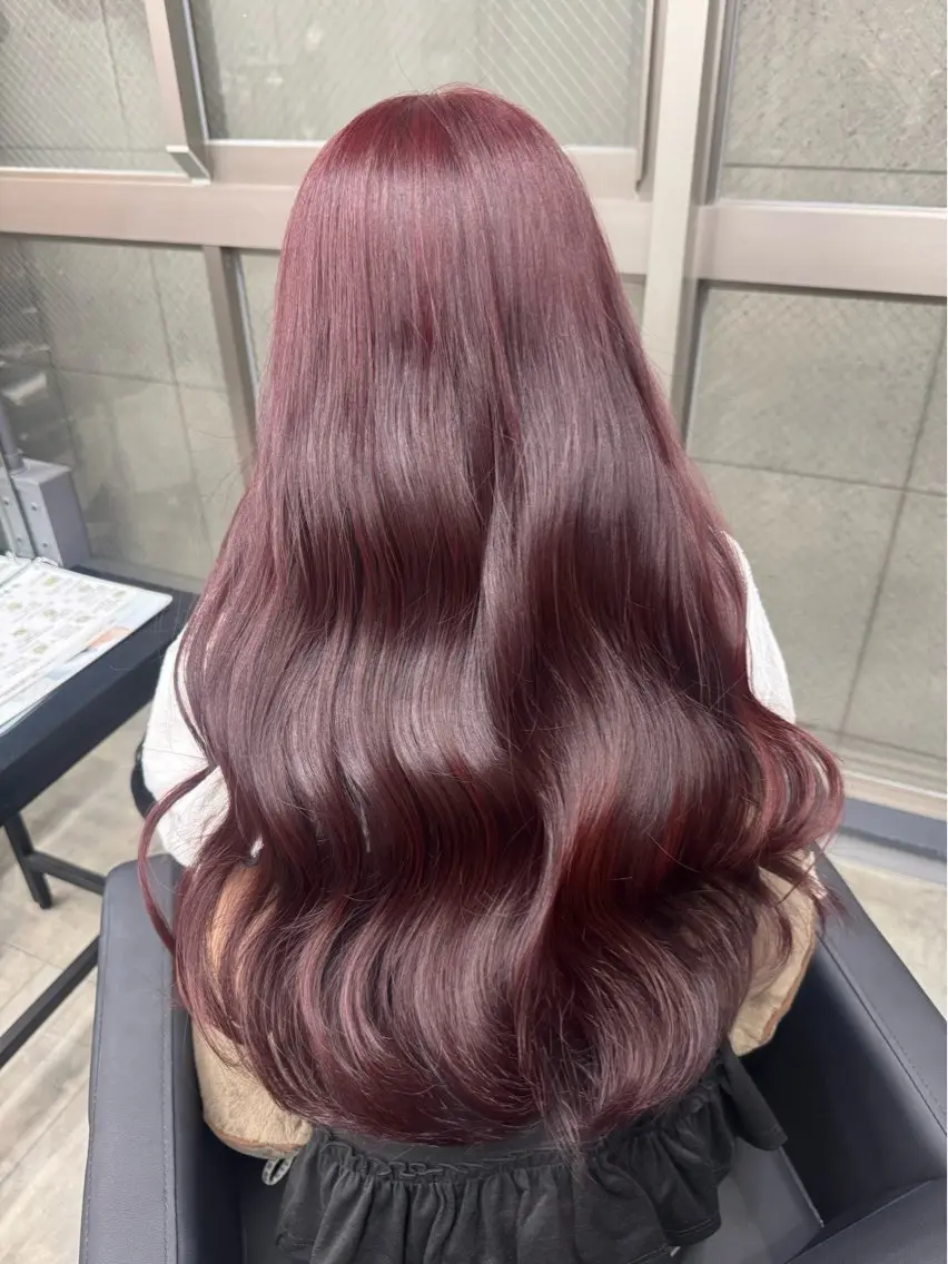 カラー りこ / 透明感カラー🎀🫧のヘアスタイル