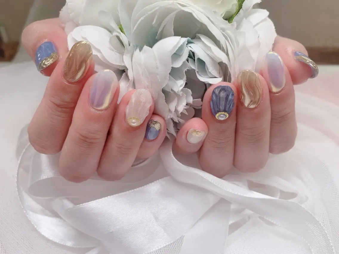 ネイル ハンドネイル Kira Nail 🍀AOのネイルデザイン
