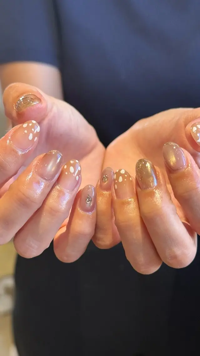 ネイル ニュアンスネイル Nail Salon Luanaのネイルデザイン