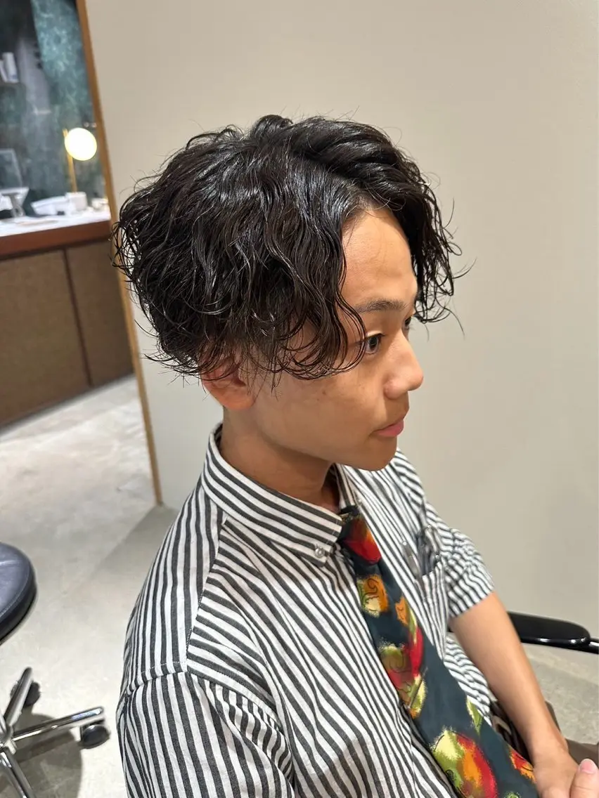 パーマ メンズ Koyo /walt名駅店のヘアスタイル