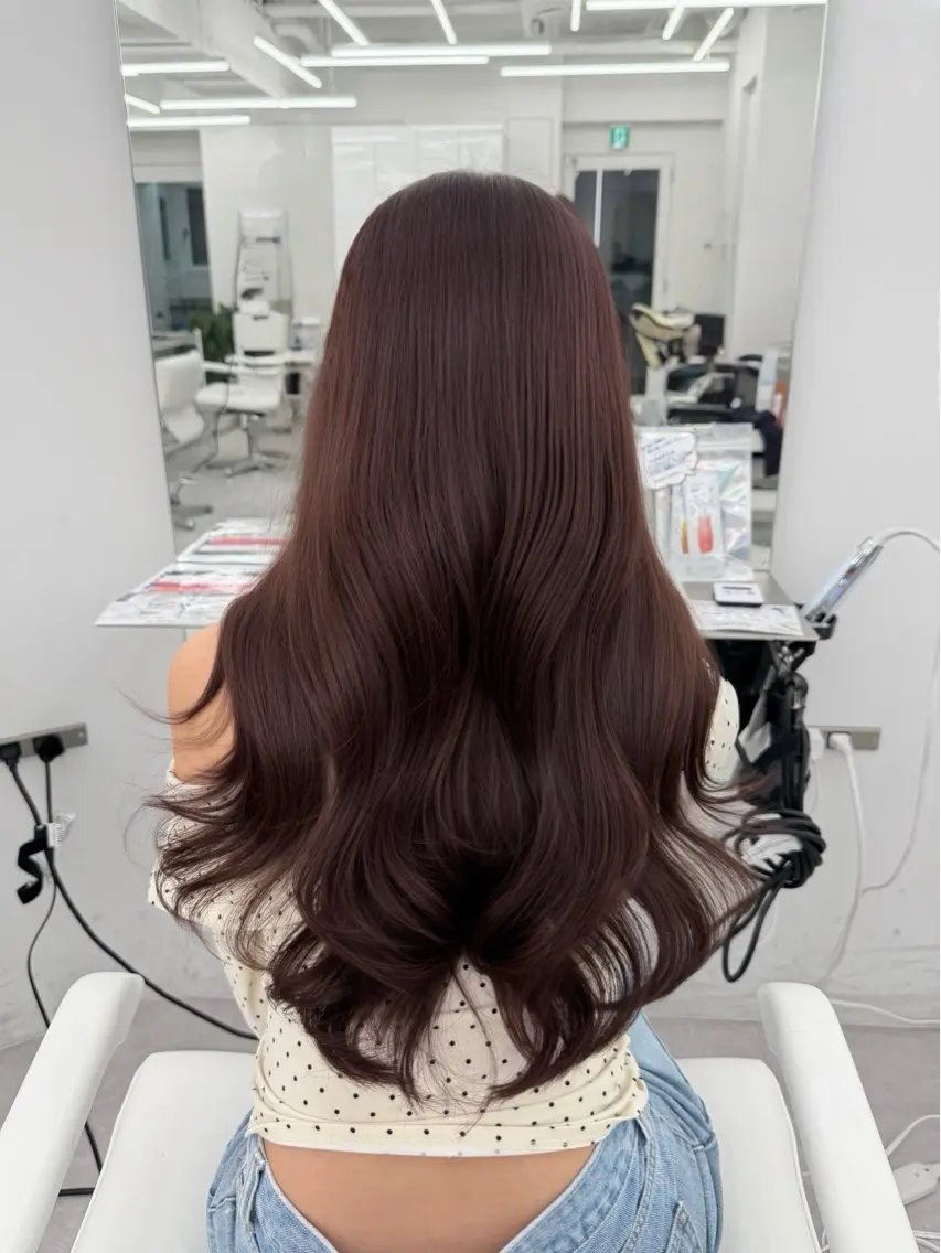 ロング なつき🎀韓国 styleのヘアスタイル