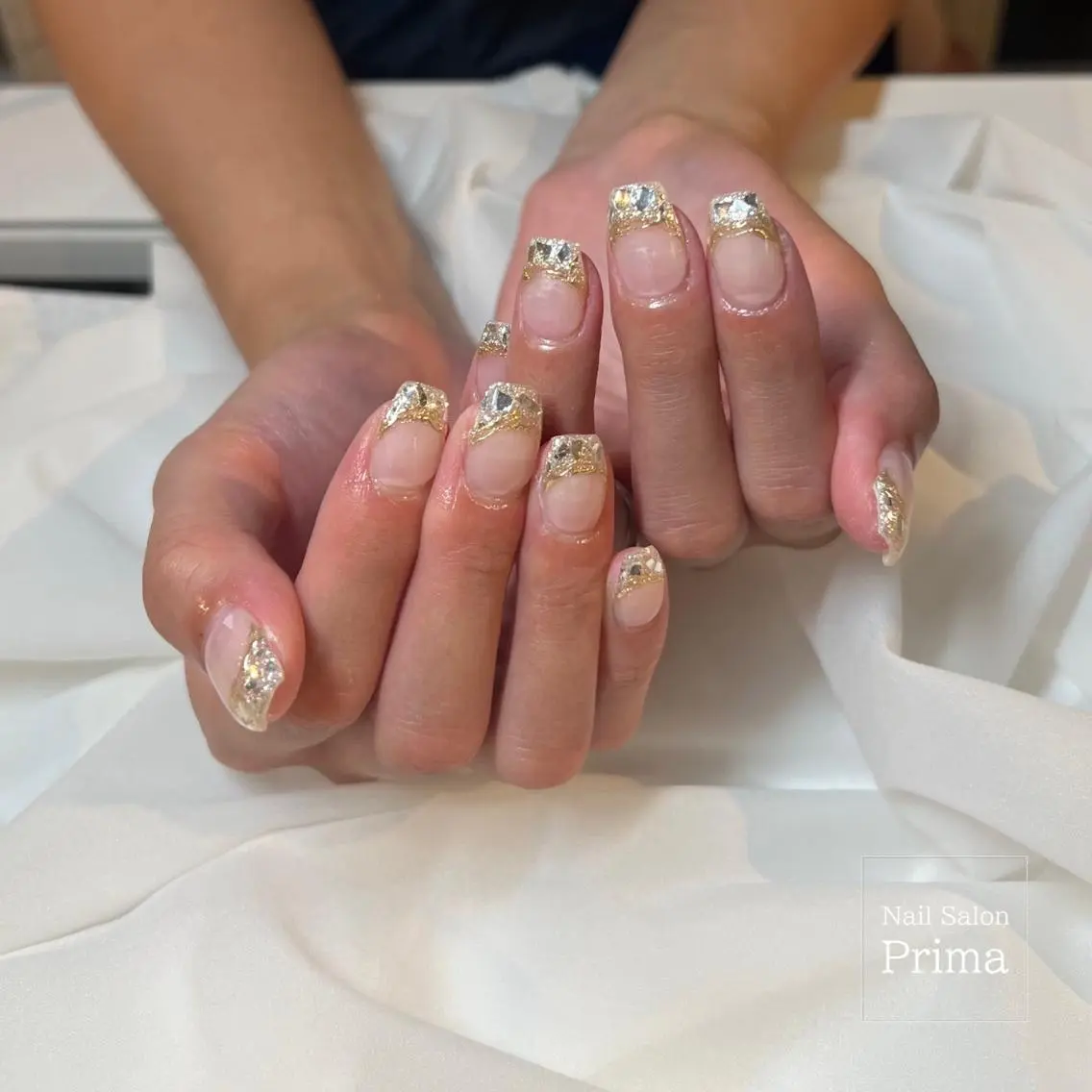 ミディアム ネイル SalonPrima 西院Nail&Eyeのネイルデザイン