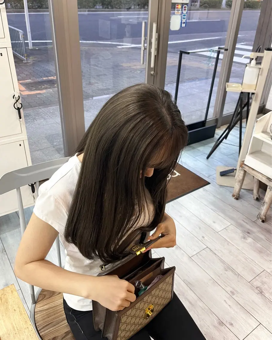 ロング カラー 村田梨乃/ minim hairのヘアスタイル