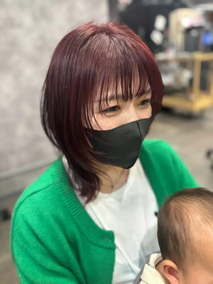 透明感カラー＋TOKIOトリートメント4step【ブリーチ不可】の写真