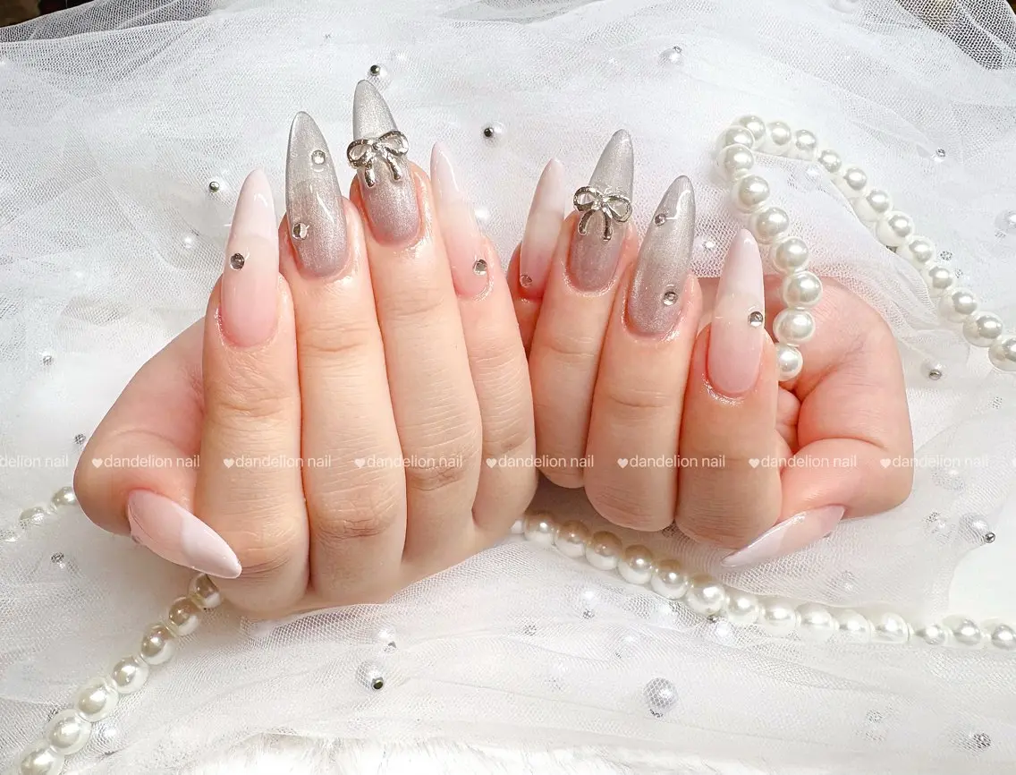 ネイル 持ち込み ハンドネイル dandelion nail北千住のネイルデザイン
