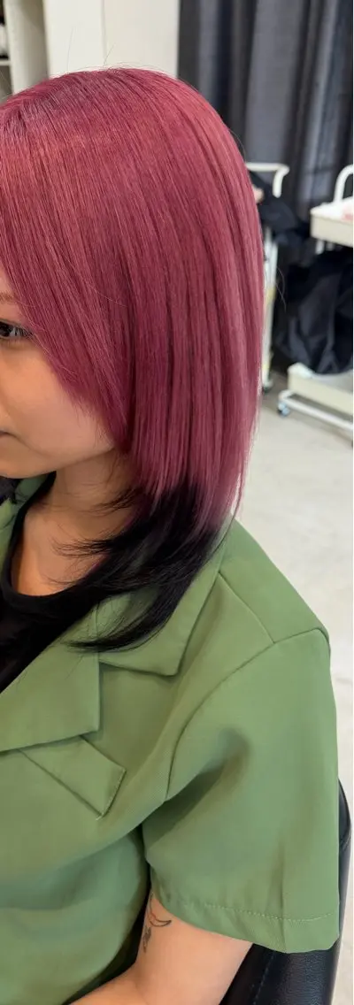 セミロング レイヤーカット yuuka charmのヘアスタイル