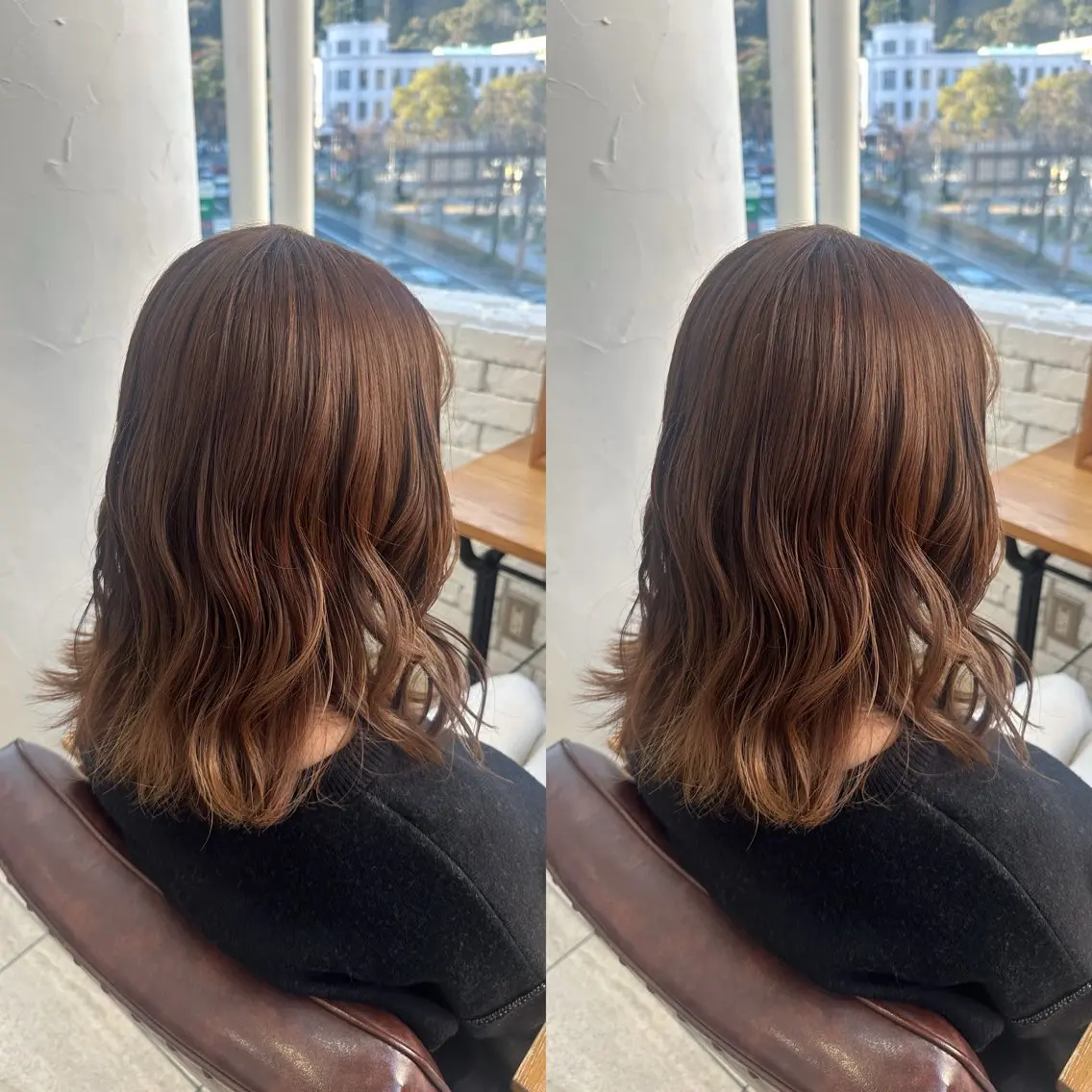 ミディアム ヘアカラー belle/ karin💠のヘアスタイル