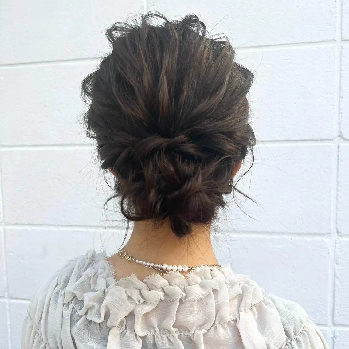 セミロング ヘアセット インナーカラー♡ Nanakoのヘアスタイル