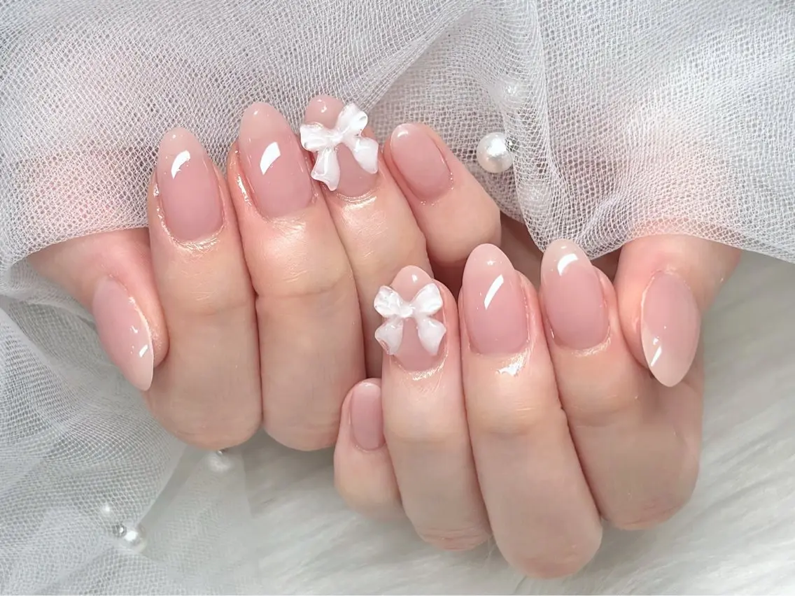❤︎シンプル映え❤︎【ワンカラーにパーツコース🧊】※オフなしの写真