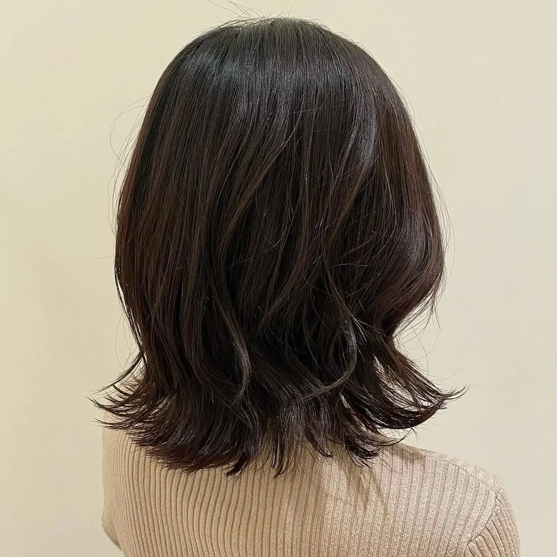 ミディアム カット トリートメント ママ美容師 Tsuchiyaのヘアスタイル