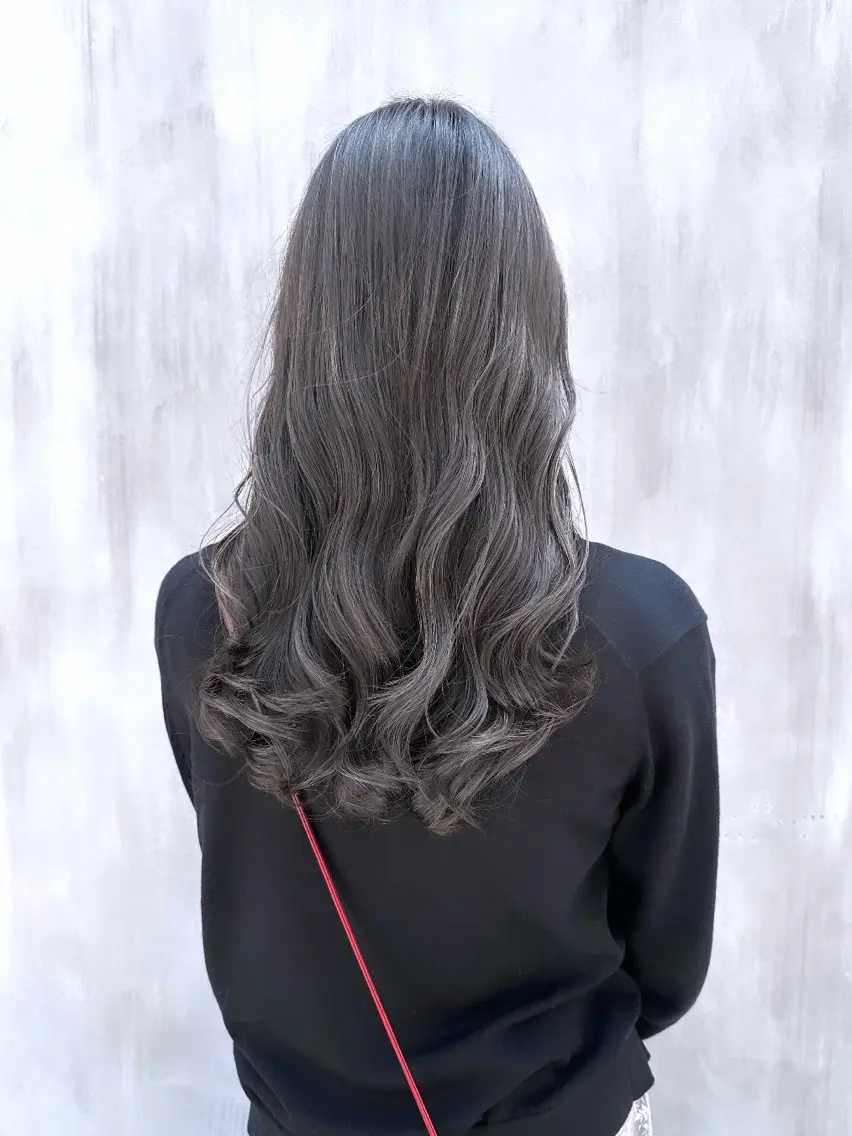 ロング パーマ カット パーマ トリートメント 吉田 光佑のヘアスタイル