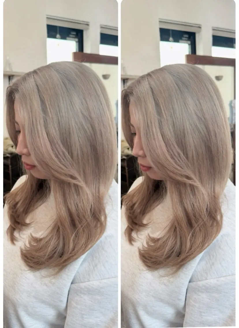 ミディアム ⭐️カラー特化⭐️ 安達佑紀のヘアスタイル