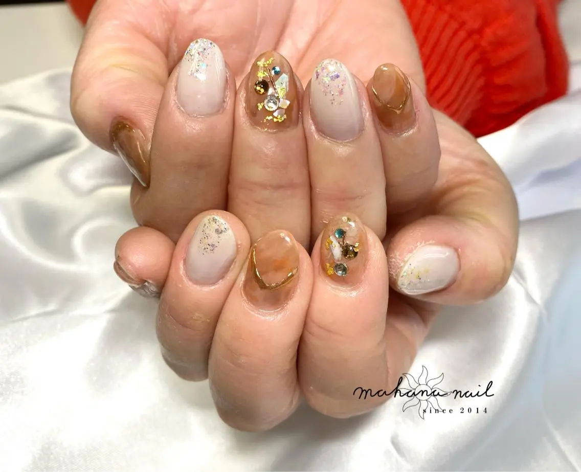 ネイル 持ち込み mahana nailのネイルデザイン