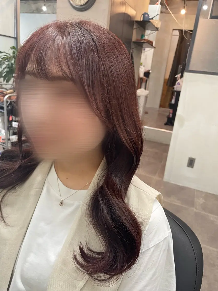 ロング カラー カット ヘアカラー トリートメント ALLEN hair /まなのヘアスタイル