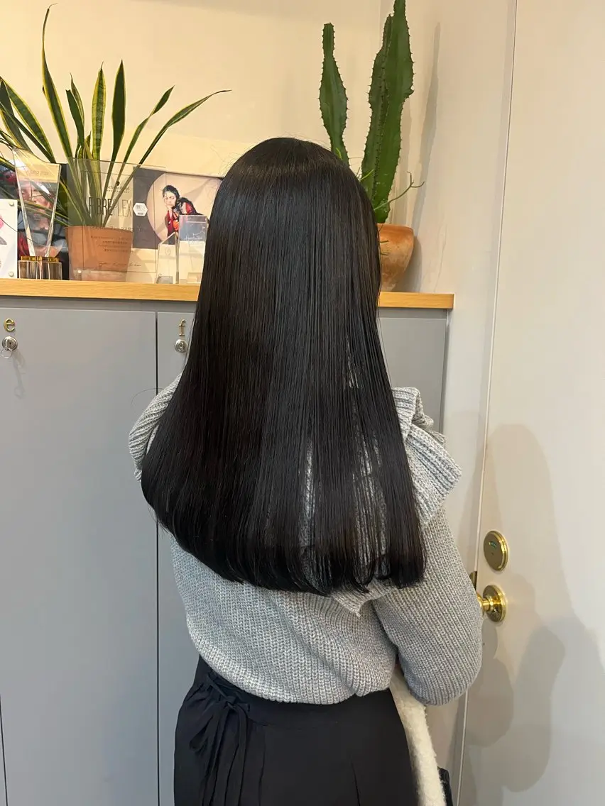 ロング ロング en-te:am 井上茉保のヘアスタイル