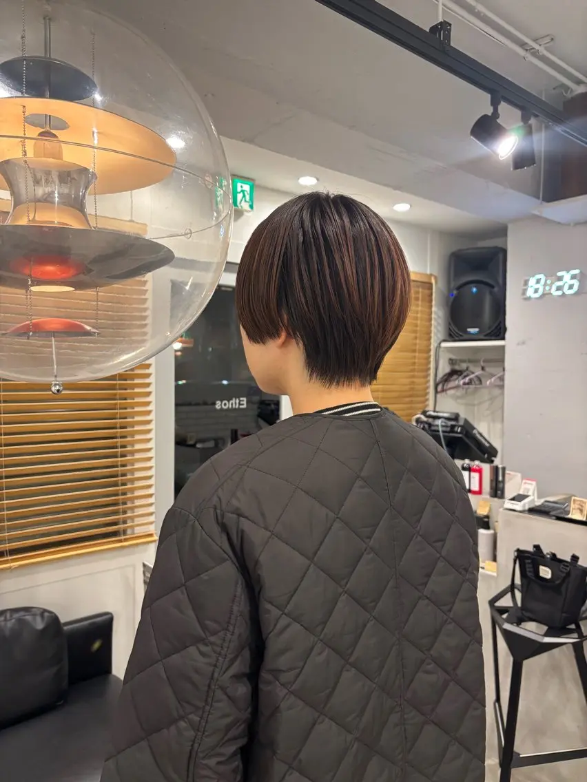 ショート 熊取谷 茉那のヘアスタイル