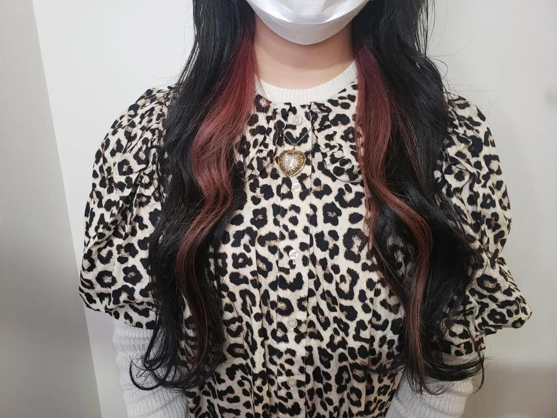 ロング カット ヘアカラー トリートメント 🇰🇷透明感×ハイ トーン🌟tomoのヘアスタイル