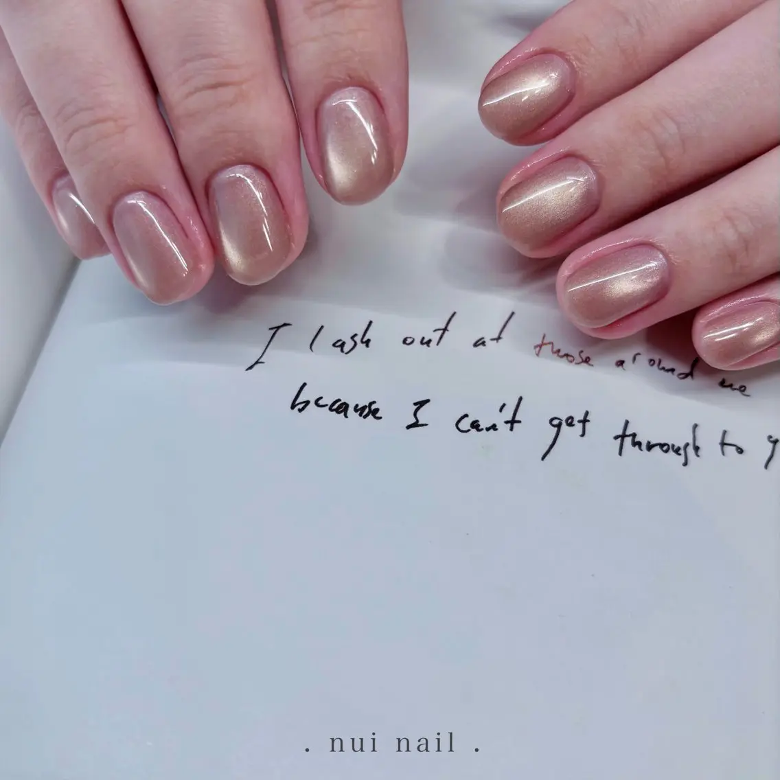 ネイル マグネットネイル nui nailのネイルデザイン