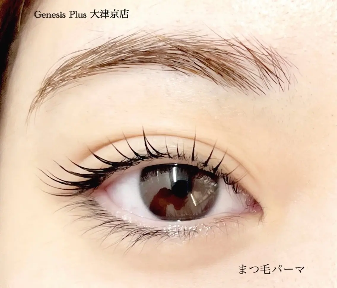 マツエク・マツパ 一重×まつ毛パーマ マツパ Genesis Plus大津京店のマツエク・マツパデザイン