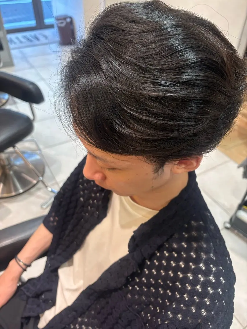 ショート パーマ 縮毛矯正 ストレートパーマ アートディレクター 尾内 友美のヘアスタイル