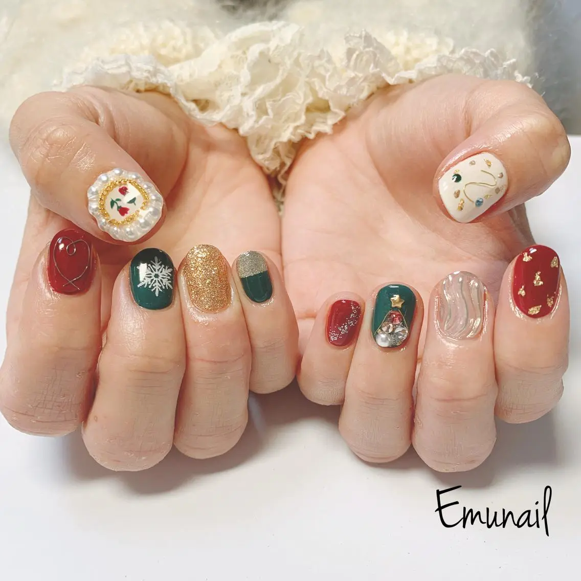 ネイル ハンドネイル Emu Nailのネイルデザイン