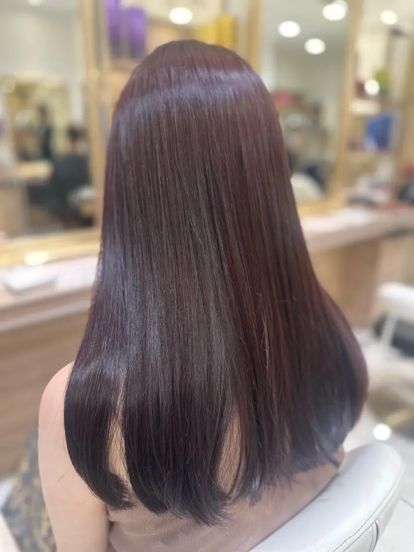 ロング カット ヘアカラー 🎀艶髪カラー🎀 Aiのヘアスタイル