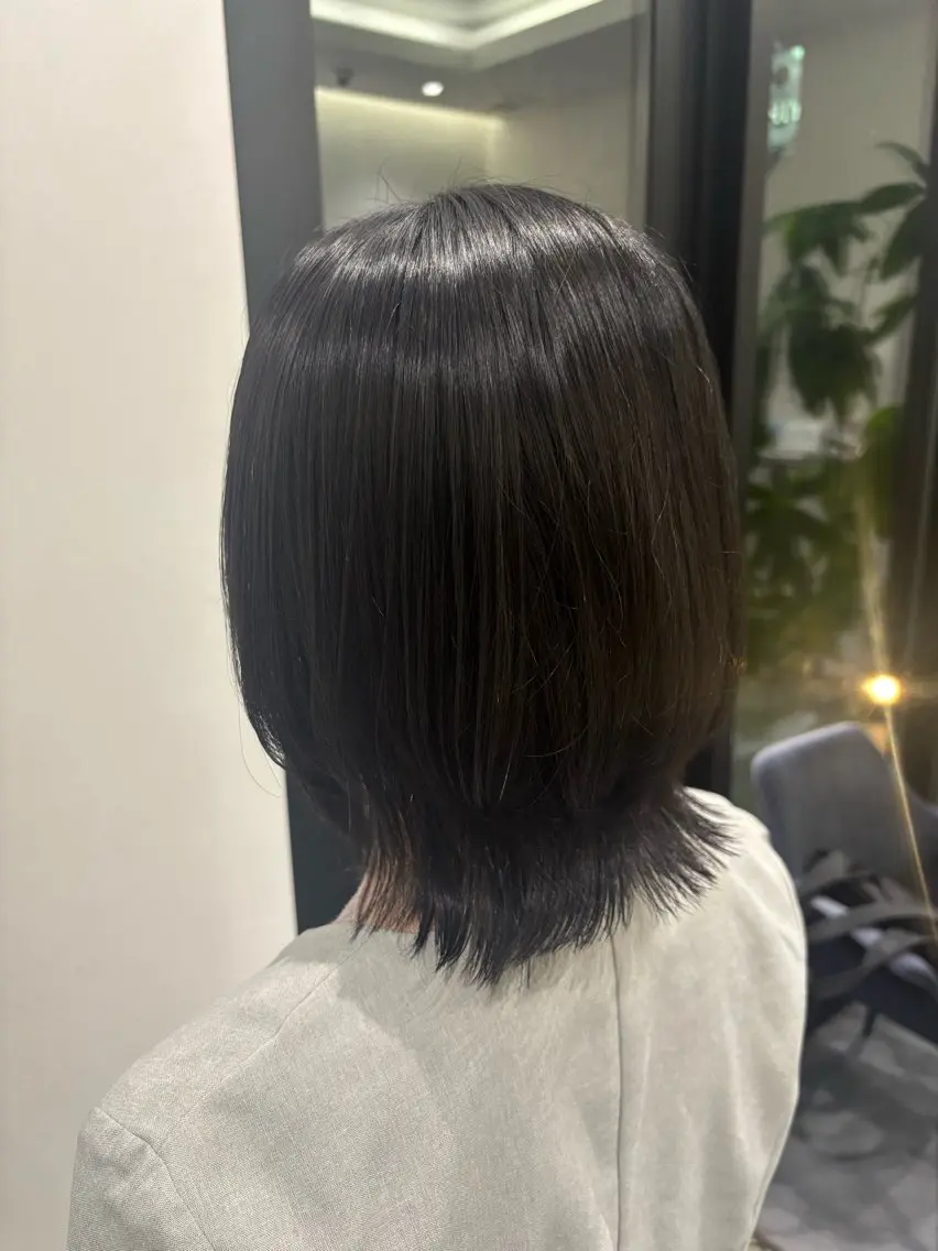 ミディアム レイヤーカット ウルフカット ウルフレイヤー レイヤーカット/ 岐阜/AIGIのヘアスタイル
