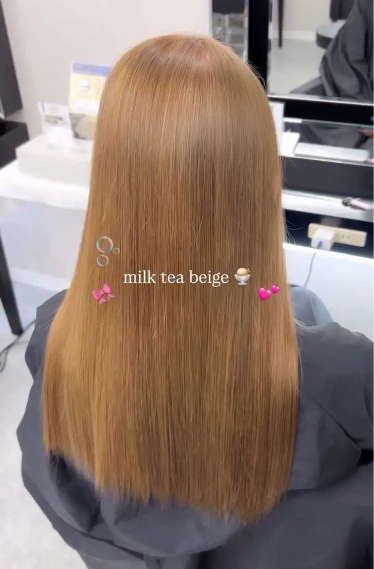【ケアブリーチ︎💕︎︎】Wカラー➕トリートメント🎀の写真
