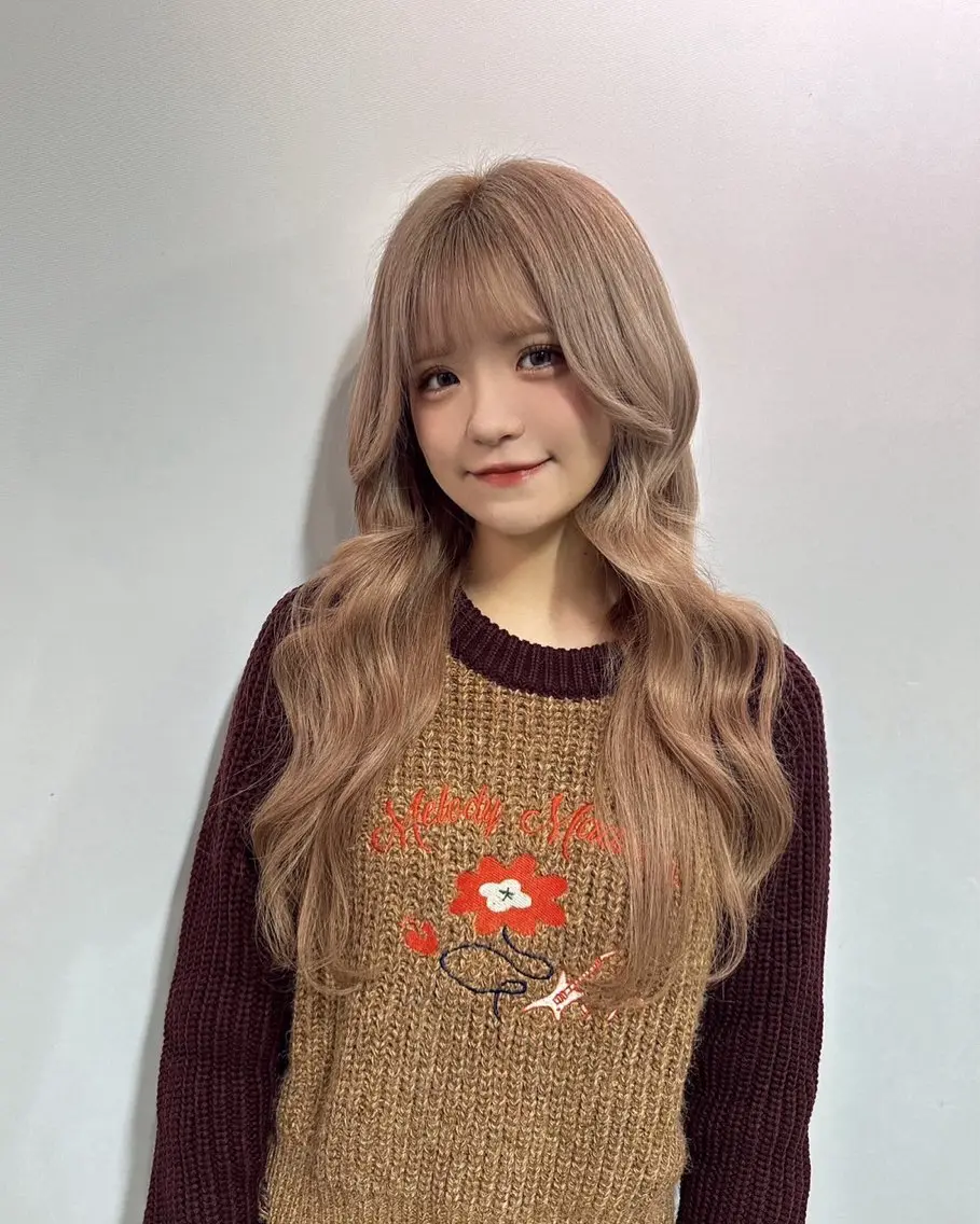 ロング バレイヤージュ ボブ🌈ナツヤのヘアスタイル