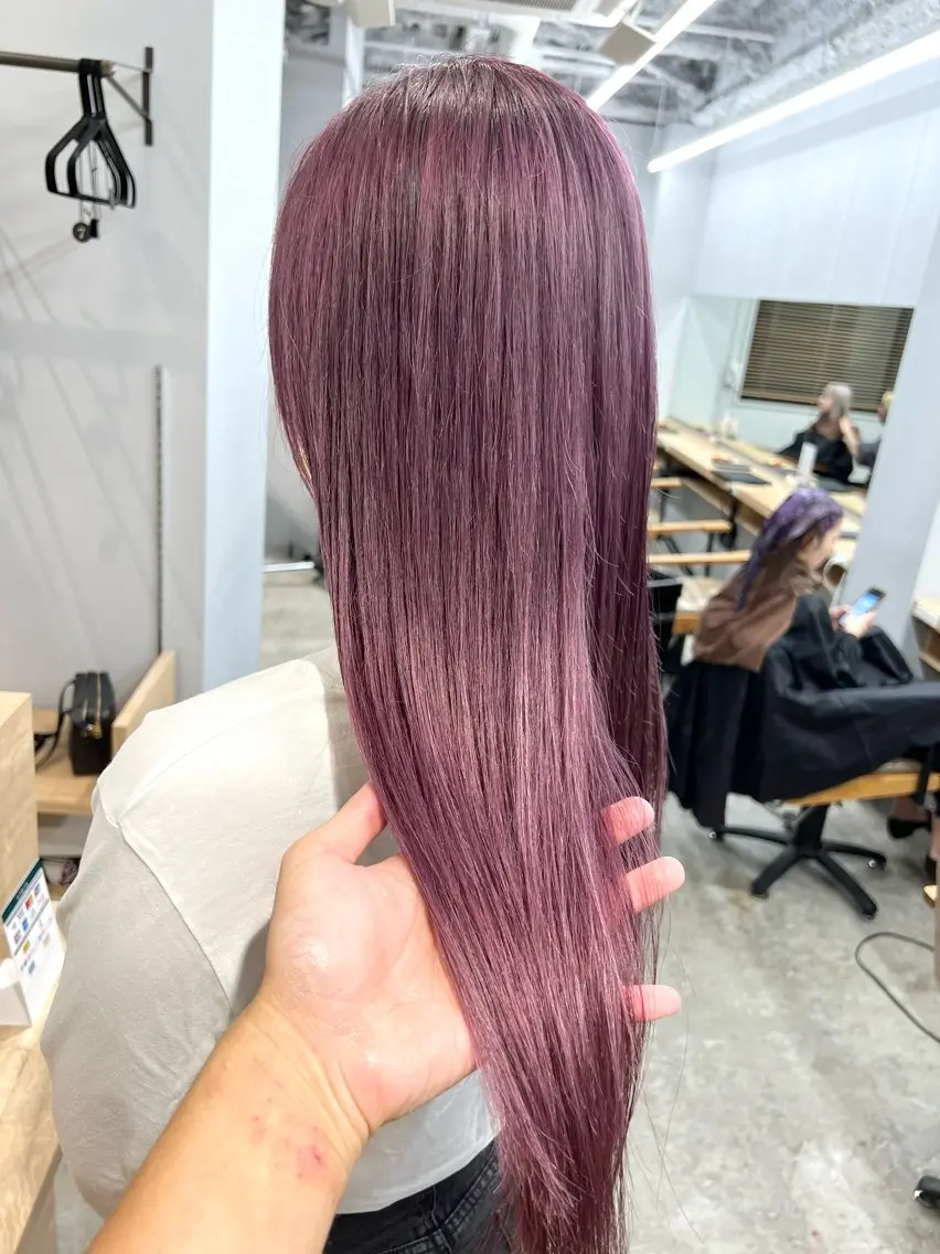 ✨艶髪カラーでさらさらヘアー✨カラー & 超音波COTAプレミークトリートメント❤️の写真