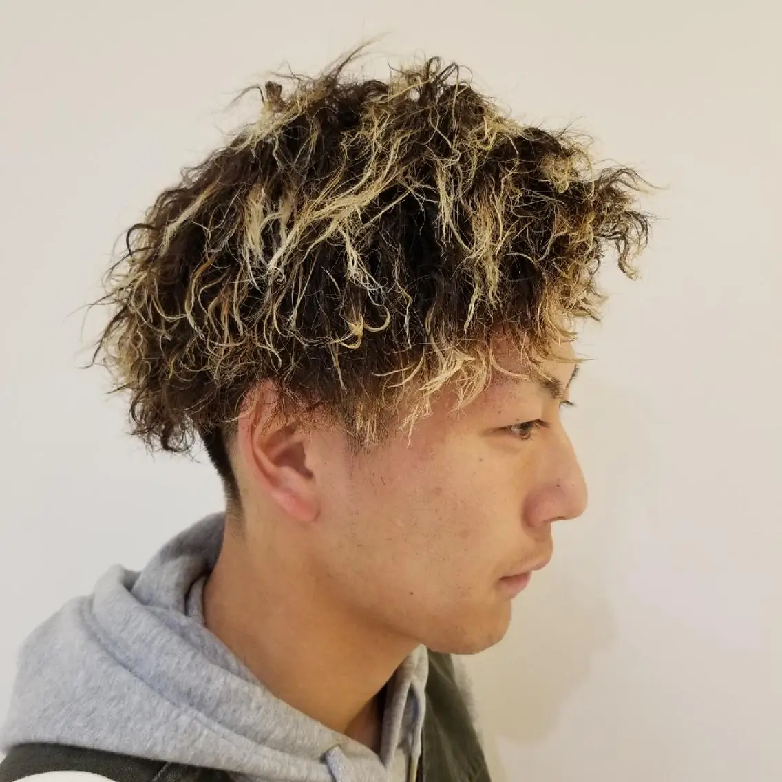 メンズ限定カット+カラー+パーマの写真