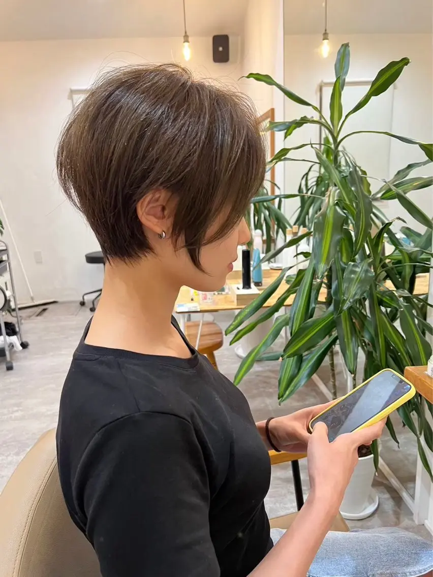 ショート カット ヘッドスパ 田村 雪華のヘアスタイル
