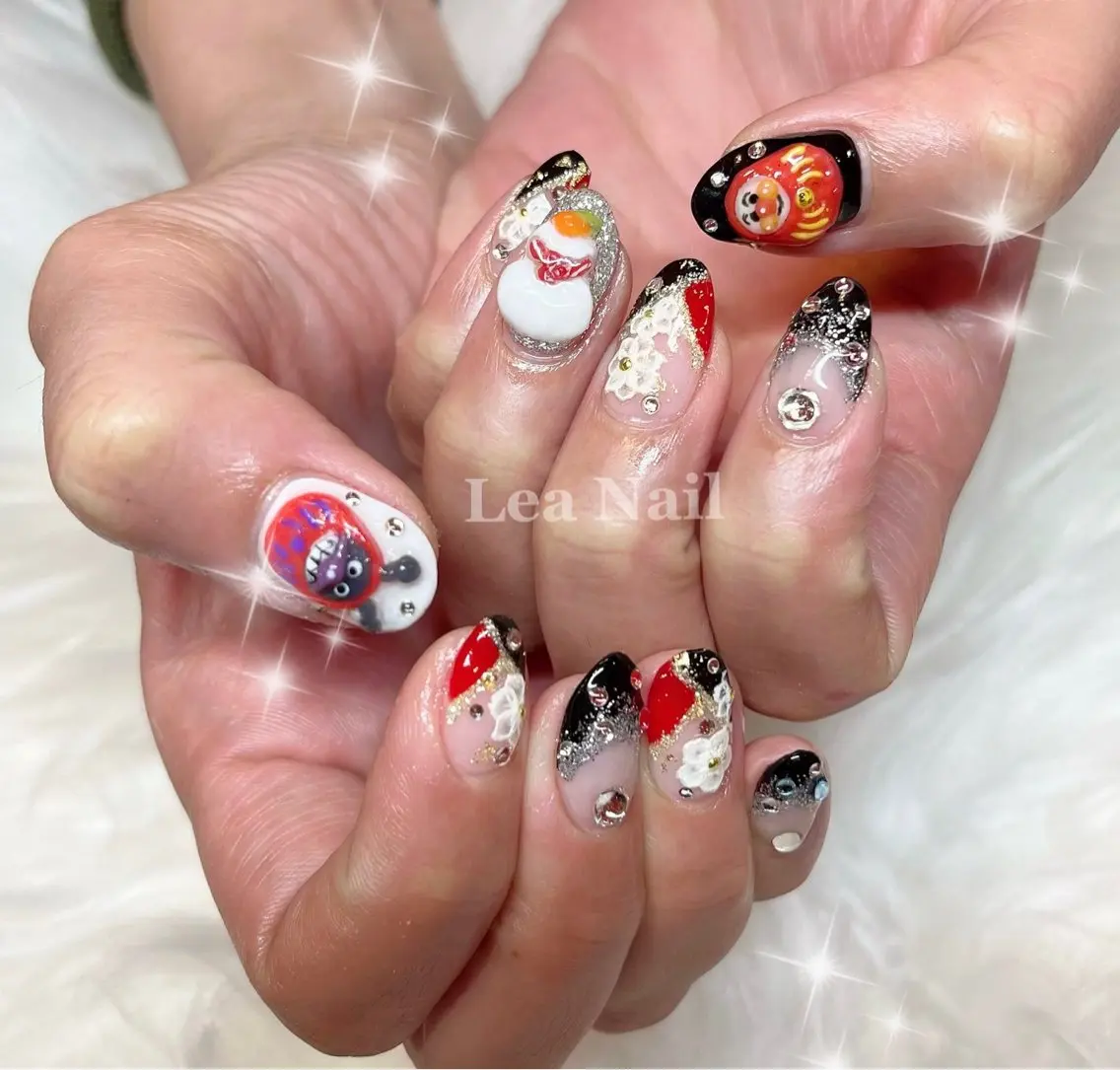 ネイル 持ち込み Lea Nailのネイルデザイン