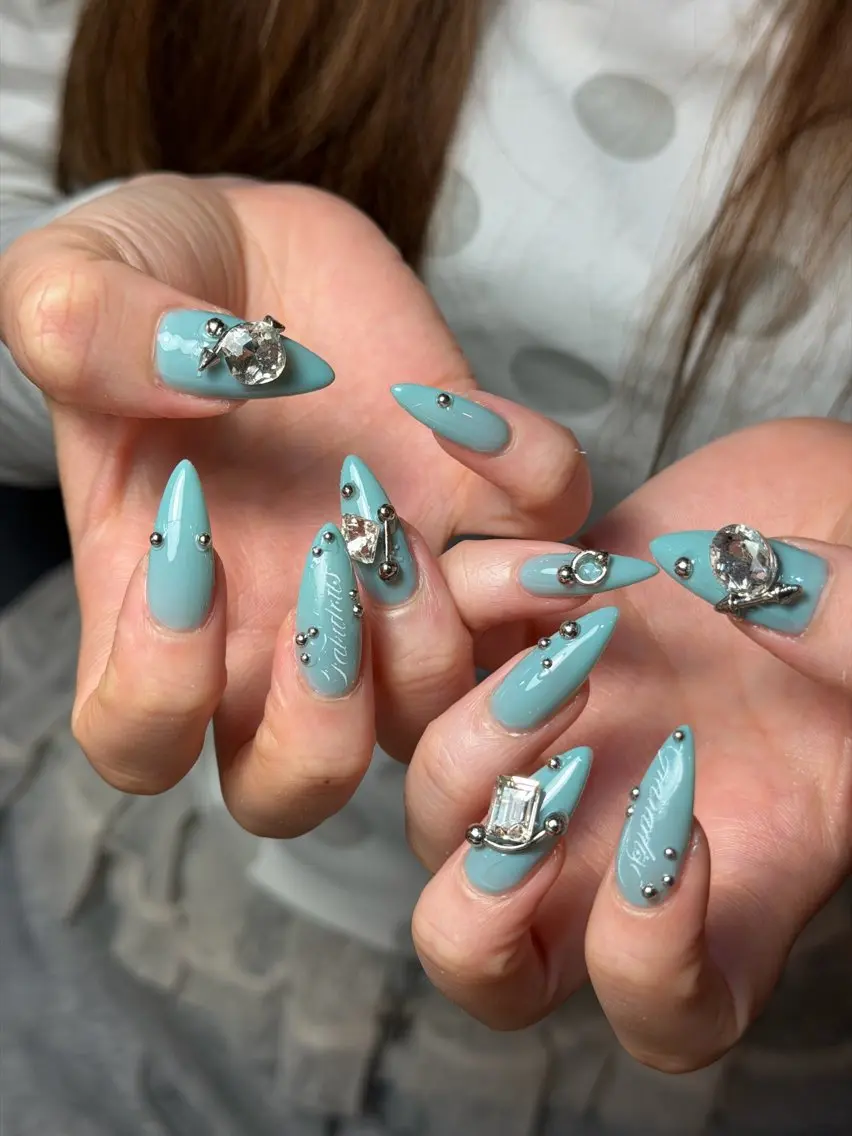 ネイル 韓国ネイル シンプルネイル ワンホンネイル ハンドネイル CoMo Nailのネイルデザイン
