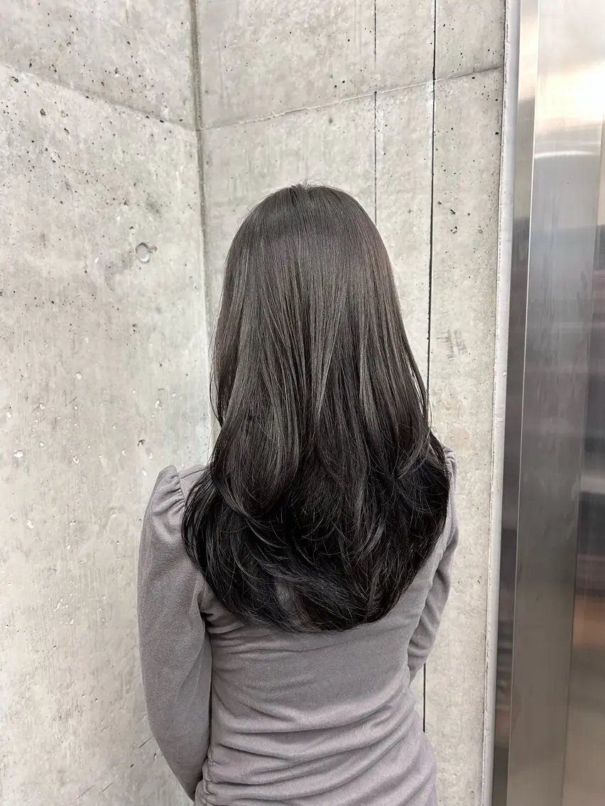 ミディアム カラー ANJU/上品カラー /似合わせカラー💖のヘアスタイル