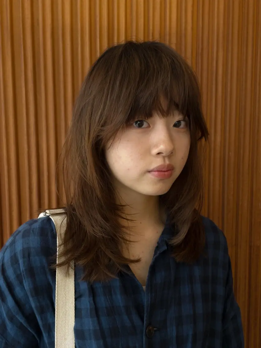 ロング カット 🌻おおとみはな/ レイヤー/Wカラ🌻のヘアスタイル