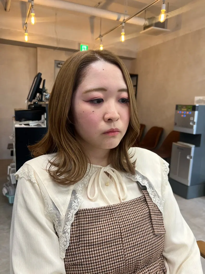 ミディアム カット yuuna 🤎のヘアスタイル