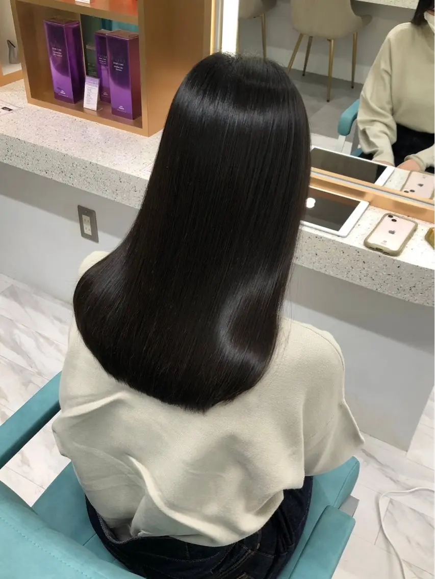 ロング 髪質改善 髪質改善ELSA元町 城内譲のヘアスタイル