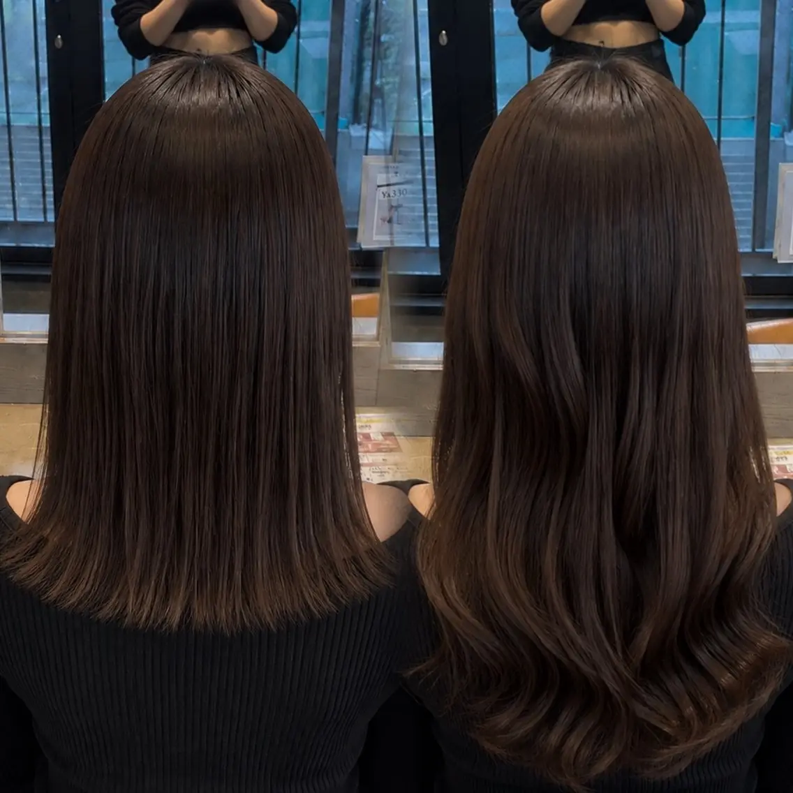 ロング エクステ×髪質改善× 𝑺𝑬𝑵𝑹𝑰のヘアスタイル
