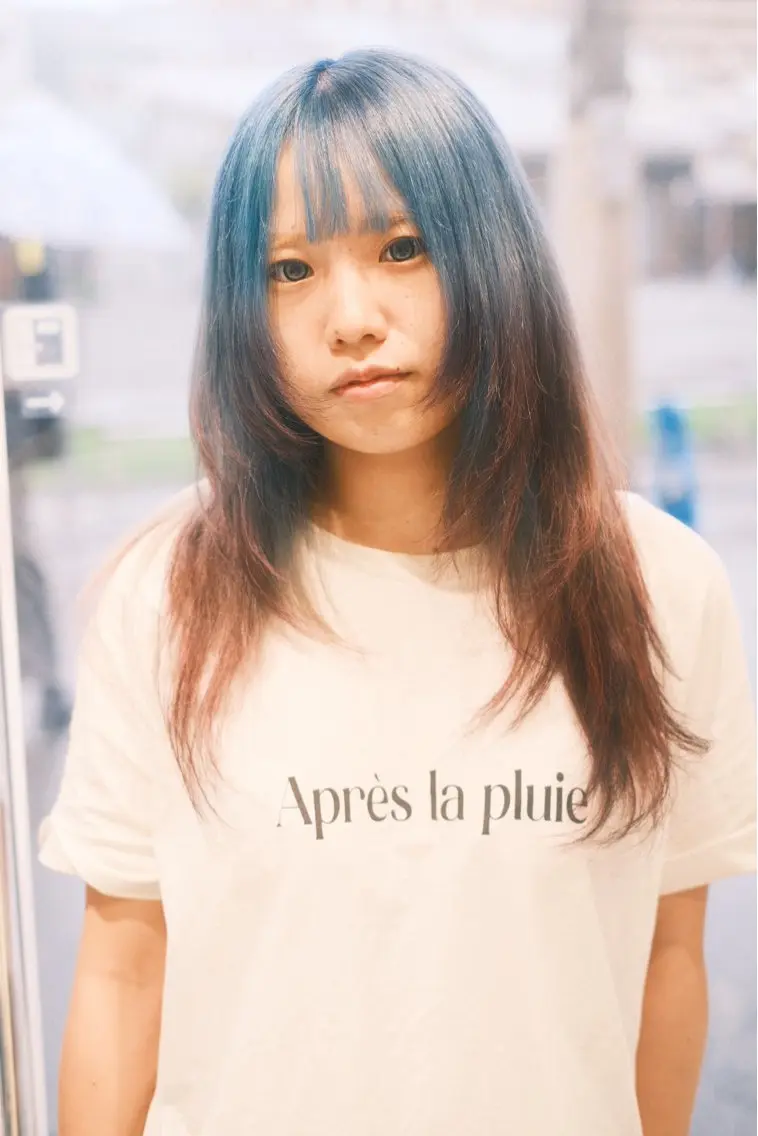 ロング カラー ヘアアレンジ ヘアカラー トリートメント 個性爆弾💣 ダブルカラー/ゆかのヘアスタイル