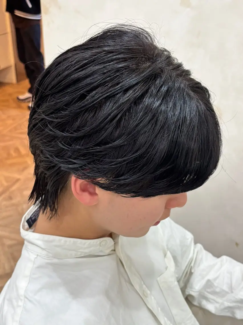ショート パーマ メンズ メンズパーマ ニュアンスパーマ カット パーマ トリートメント パーマ職人DAIKI ツイスパ/波巻きのヘアスタイル